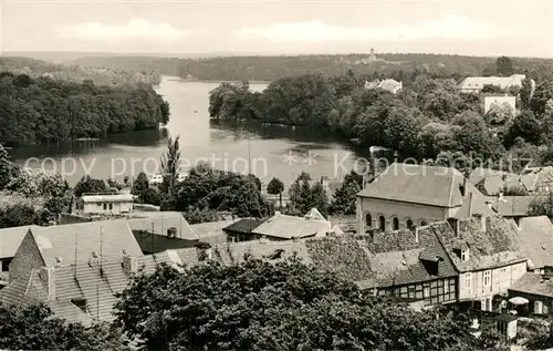 AK / Ansichtskarte Templin Panorama Stadtsee Templin