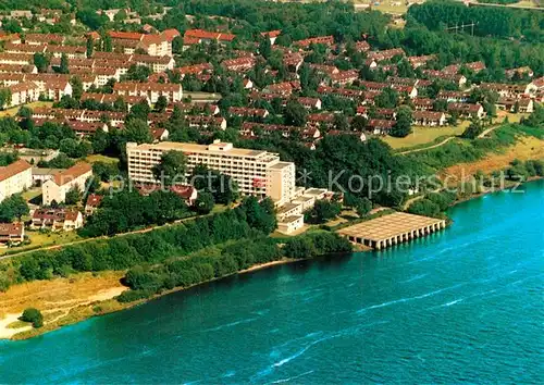 AK / Ansichtskarte Wedel_Pinneberg Graf Luckner Haus Fliegeraufnahme Wedel Pinneberg