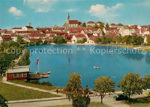 AK / Ansichtskarte Boeblingen Blick ueber den See Boeblingen