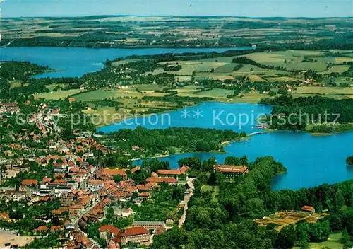 AK / Ansichtskarte Eutin Seenlandschaft Holsteinische Schweiz Fliegeraufnahme Eutin