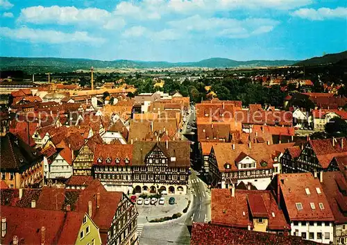 AK / Ansichtskarte Schorndorf_Wuerttemberg Blick von der Stadtkirche Altstadt Schorndorf Wuerttemberg