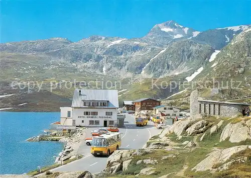 AK / Ansichtskarte Grimsel_Passhoehe mit Totensee und Sidelhorn Grimsel Passhoehe