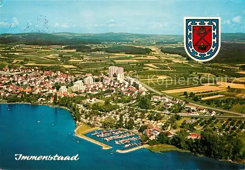 AK / Ansichtskarte Immenstaad_Bodensee Thorbecke Luftbild Immenstaad_Bodensee