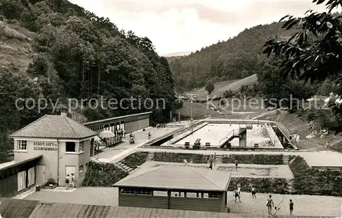 AK / Ansichtskarte Gernsbach Freibad Gernsbach