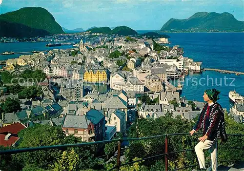 AK / Ansichtskarte Alesund Panorama Alesund