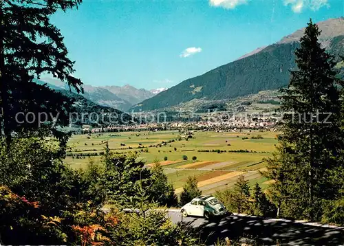 AK / Ansichtskarte Tristach Panorama Blick von der Tristachersee Strasse auf Lienz gegen Iseltal und Grossvenediger Tristach