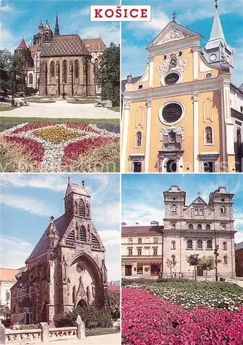 AK / Ansichtskarte Kosice Dom Kirche Palast Kosice