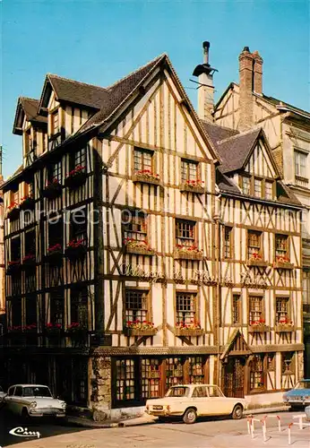 AK / Ansichtskarte Rouen Auberge de lEcu de France place du Vieux Marche Rouen