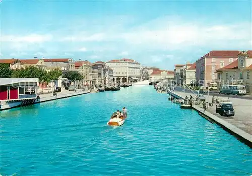 AK / Ansichtskarte Aveiro Canal Central da Ria Aveiro