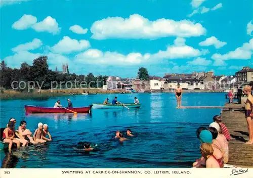 AK / Ansichtskarte Leitrim Swimming at Carrick on Shannon 