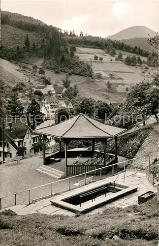 AK / Ansichtskarte Bad_Griesbach_Schwarzwald  Kurpavillon Wassertretstelle Bad_Griesbach