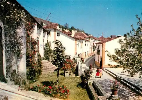 AK / Ansichtskarte Obidos Rua Direita Rue Principale Obidos