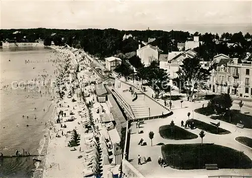 AK / Ansichtskarte Fouras_Charente Maritime Plage et Jardins Fouras Charente Maritime