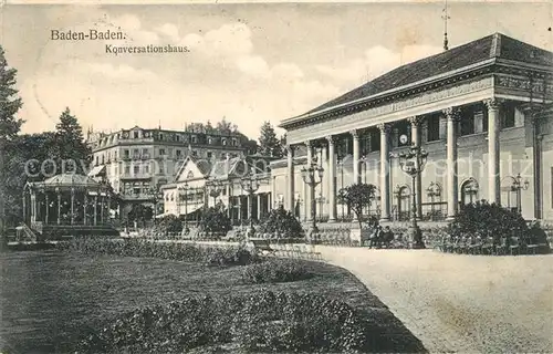 AK / Ansichtskarte Baden Baden Konversationshaus Baden Baden