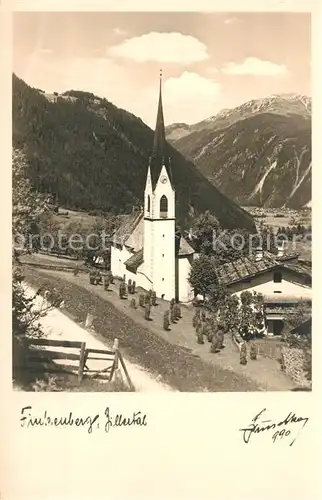 AK / Ansichtskarte Finkenberg_Tirol Kirche  Finkenberg Tirol