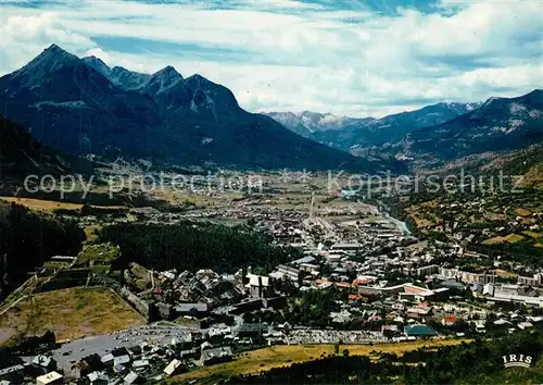 AK / Ansichtskarte Briancon La plus haute ville dEurope Vue generale et la vallee de la Durance Briancon