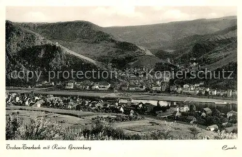 AK / Ansichtskarte Traben Trarbach Panorama Ruine Grevenburg Traben Trarbach