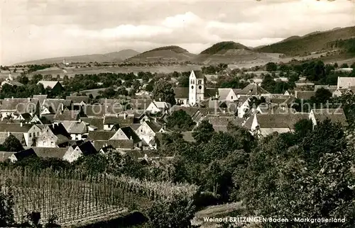 AK / Ansichtskarte Britzingen Panorama Britzingen