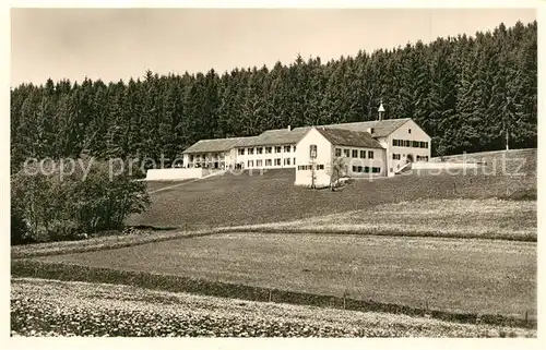 AK / Ansichtskarte Isny_Allgaeu Sport Sanatorium Isny Allgaeu