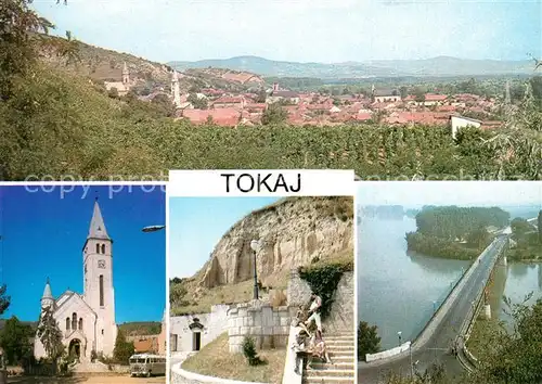 Tokaj Panorama Kirche Bruecke Tokaj