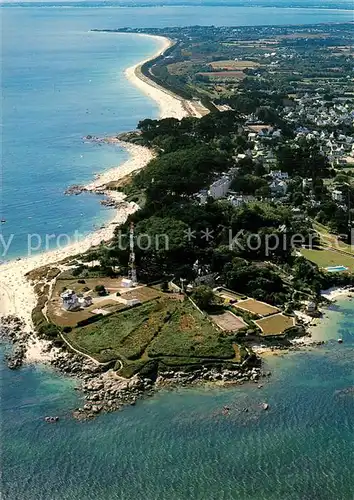 AK / Ansichtskarte Fouesnant Pointe de Beg Meil et les plages Pointe de Mousterlin vue aerienne Fouesnant