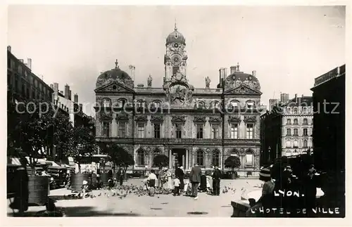 AK / Ansichtskarte Lyon_France Hotel de Ville Lyon France