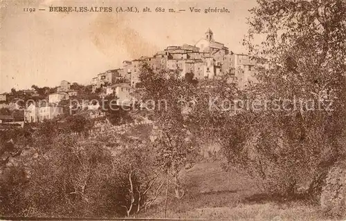 AK / Ansichtskarte Berre les Alpes Vue generale Berre les Alpes