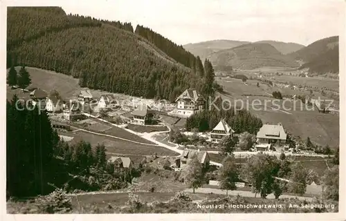 AK / Ansichtskarte Neustadt_Schwarzwald Am Saiger Berg Neustadt_Schwarzwald