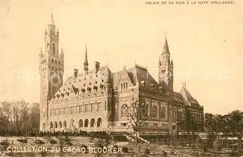 AK / Ansichtskarte La_Haye_Den_Haag Palais de la Paix La_Haye_Den_Haag