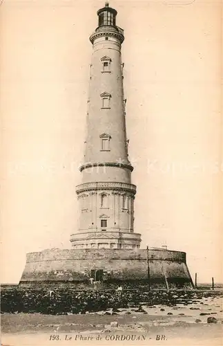 AK / Ansichtskarte Cordouan_Ile_de Le Phare 