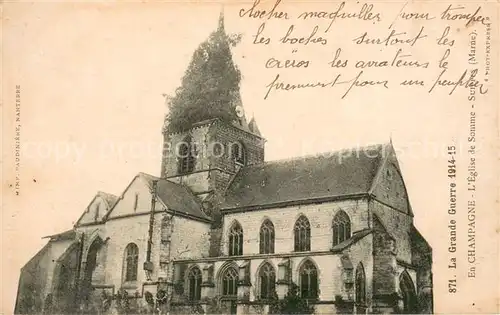 Suippes Eglise de Somme Suippes Suippes