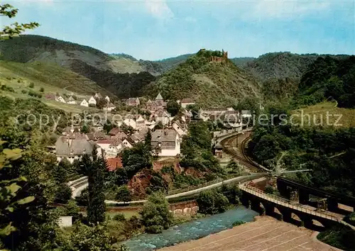 Altenahr mit Burg Are Altenahr