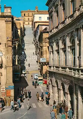 Caltagirone Il Municipio e Scalinata del Santo Caltagirone