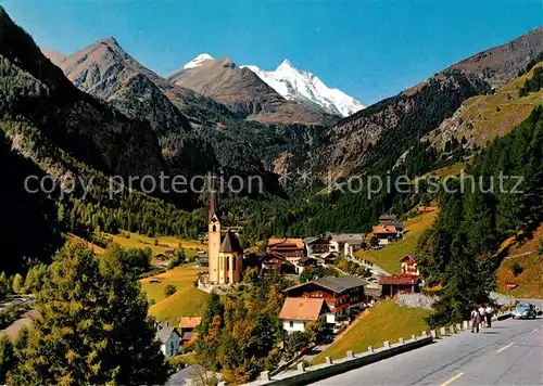 Heiligenblut_Kaernten mit Grossglockner Heiligenblut Kaernten