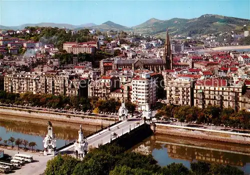 San_Sebastian_de_Garabandal Vista parcial y puente de Maria Cristina San_Sebastian