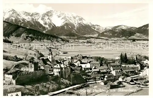 Puchberg_Schneeberg Fliegeraufnahme Puchberg Schneeberg