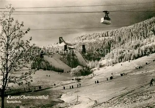 Oberwiesenthal_Erzgebirge Sportgelaende Seilbahn Oberwiesenthal Erzgebirge