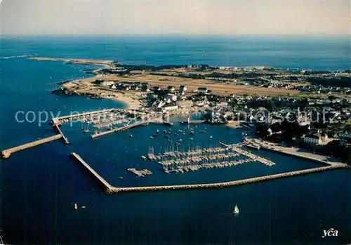 Quiberon_Morbihan Fliegeraufnahme Port Haliguen Quiberon Morbihan