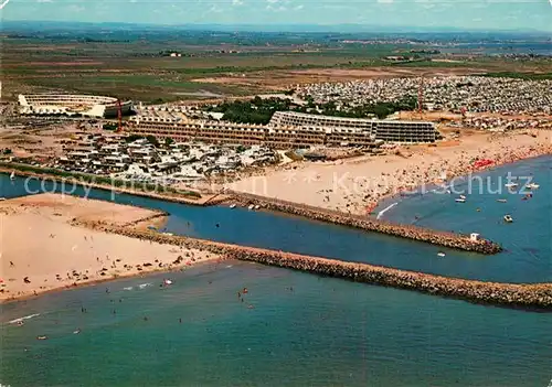 Cap d_Agde Fliegeraufnahme Port Ambone Cap d_Agde