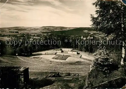 AK / Ansichtskarte Schwarzenberg_Erzgebirge Feierstaette Wilhelm Pieck Schwarzenberg Erzgebirge