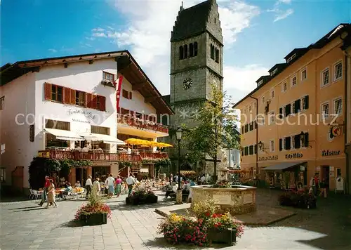 AK / Ansichtskarte Zell_See Stadtplatz  Zell_See