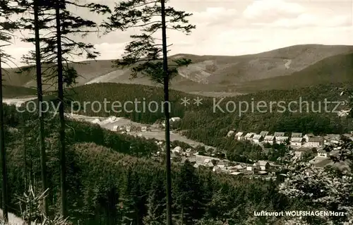 AK / Ansichtskarte Wolfshagen_Harz Blick vom Westerberg Wolfshagen Harz