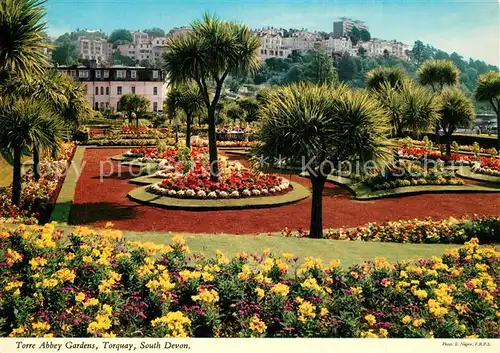 AK / Ansichtskarte Torquay_UK Torre Abbey Gardens Torquay_UK