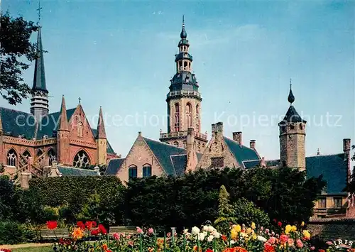 AK / Ansichtskarte Veurne Park Kirchen Veurne