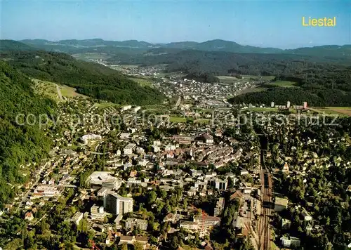 AK / Ansichtskarte Liestal Fliegeraufnahme Liestal