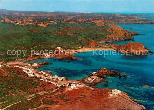AK / Ansichtskarte Menorca Cala Mezquida Fliegeraufnahme Menorca