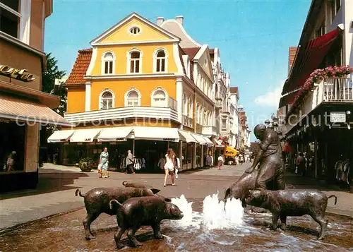 AK / Ansichtskarte Bad_Oeynhausen Schweinebrunnen Bad_Oeynhausen