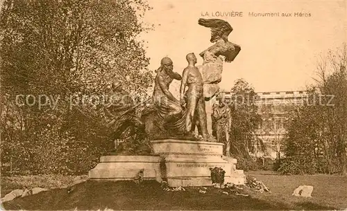 AK / Ansichtskarte La_Louviere_Hainaut Monument aux Heros La_Louviere_Hainaut