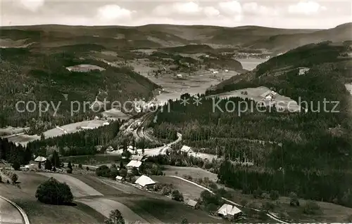 Baerental_Feldberg mit Blick zum Titisee Schwarzwald Baerental Feldberg