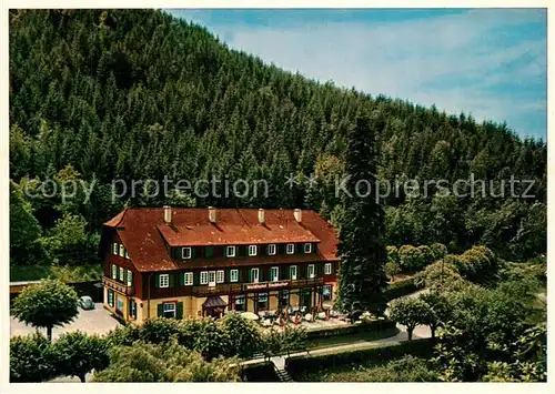 AK / Ansichtskarte Baden Baden Waldhotel Fischkultur Baden Baden